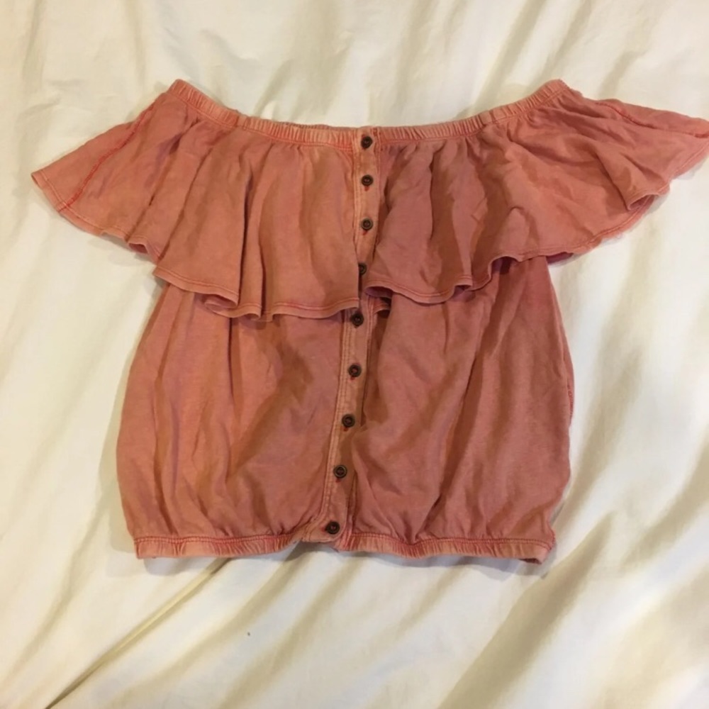 Free People Off the Shoulder Top
